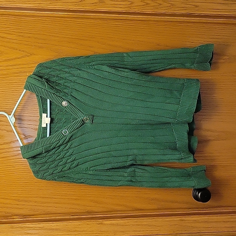 Green sweater XL